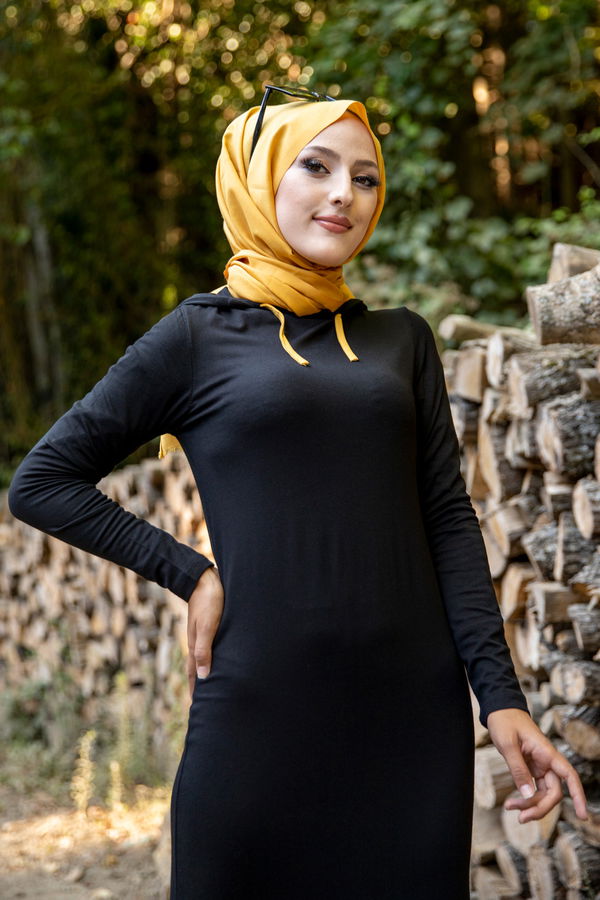 3075 GARNİLİ TUNİK Sarı - 3075