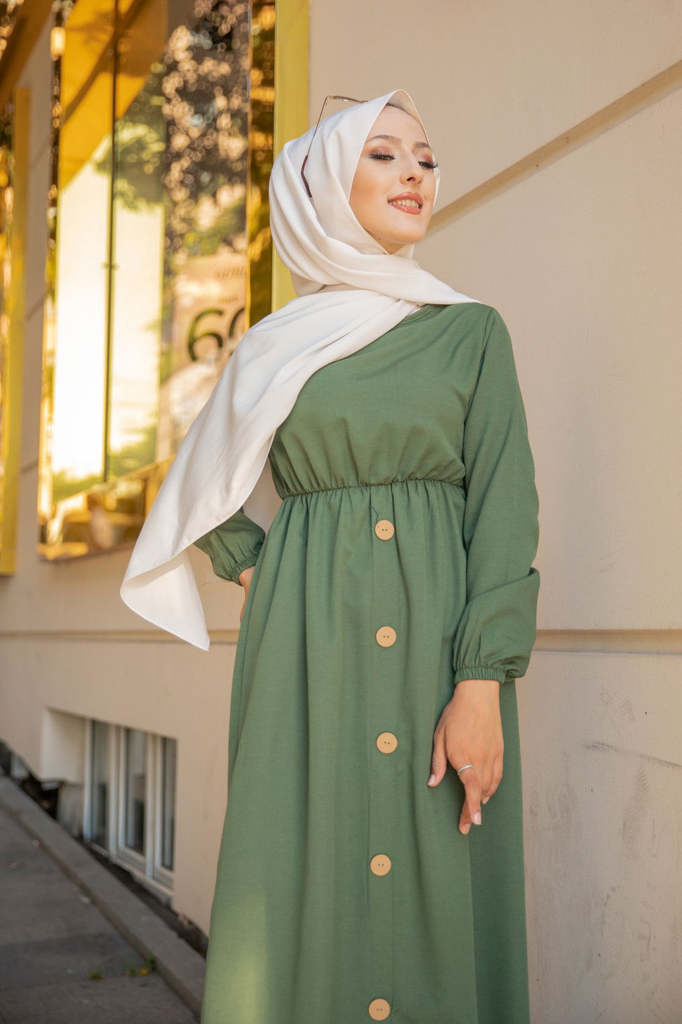 Elbise Haki - 8369