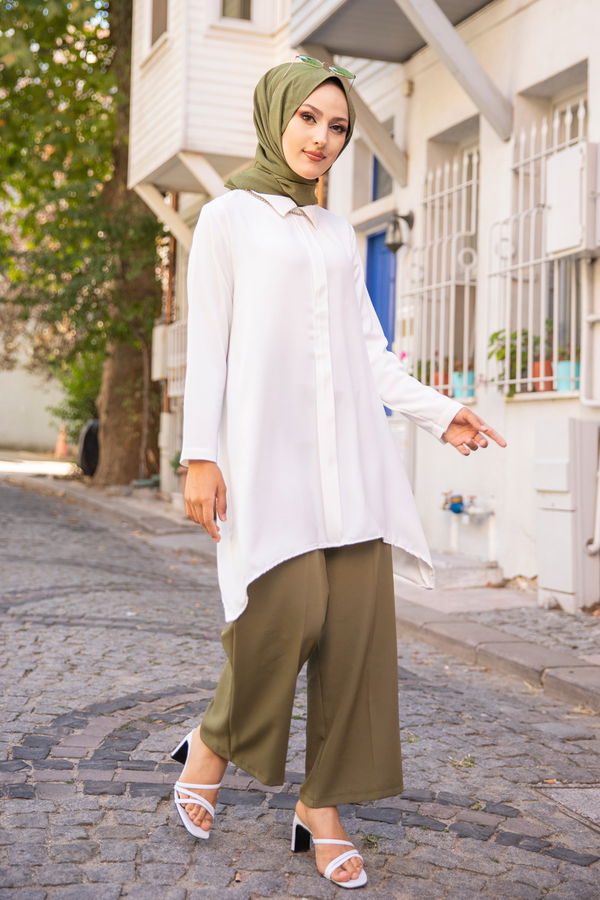 TUNIK Beyaz - 3256 BEYAZ