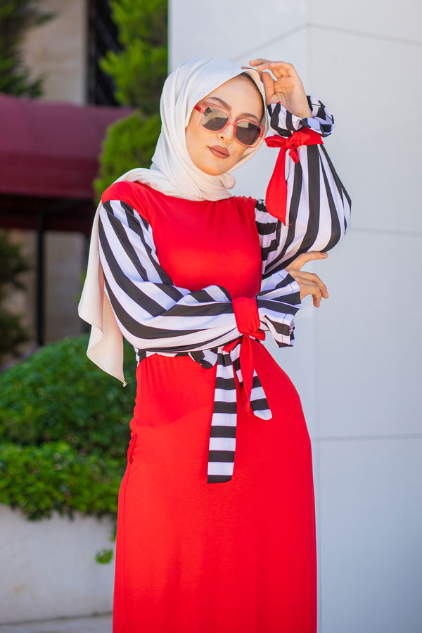 5266 ELBISE Kırmızı - 5266