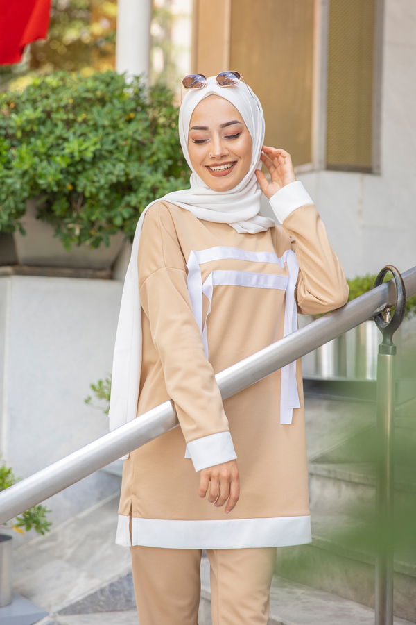 TUNIK PANTOLON Vizon - 3245