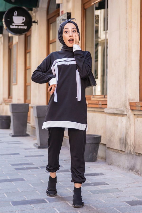 TUNIK PANTOLON Siyah - 3245