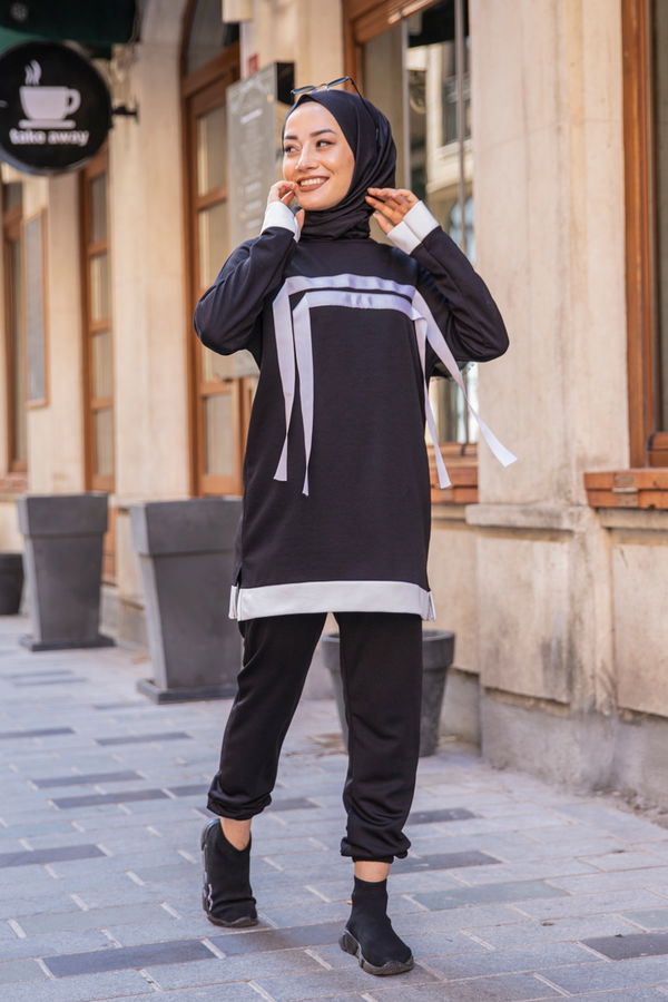 TUNIK PANTOLON Siyah - 3245