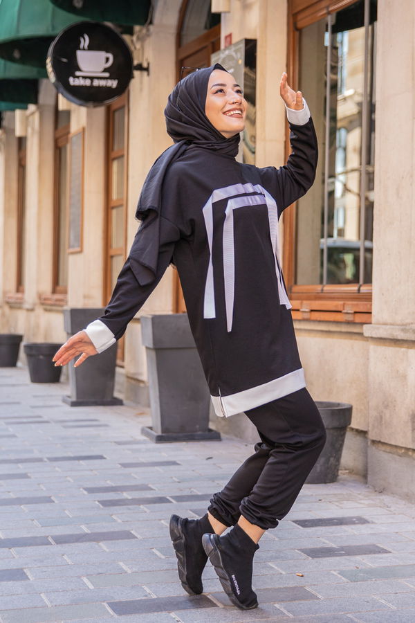 TUNIK PANTOLON Siyah - 3245