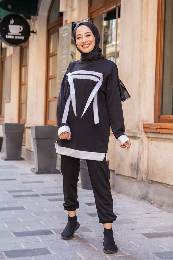 TUNIK PANTOLON Siyah - 3245