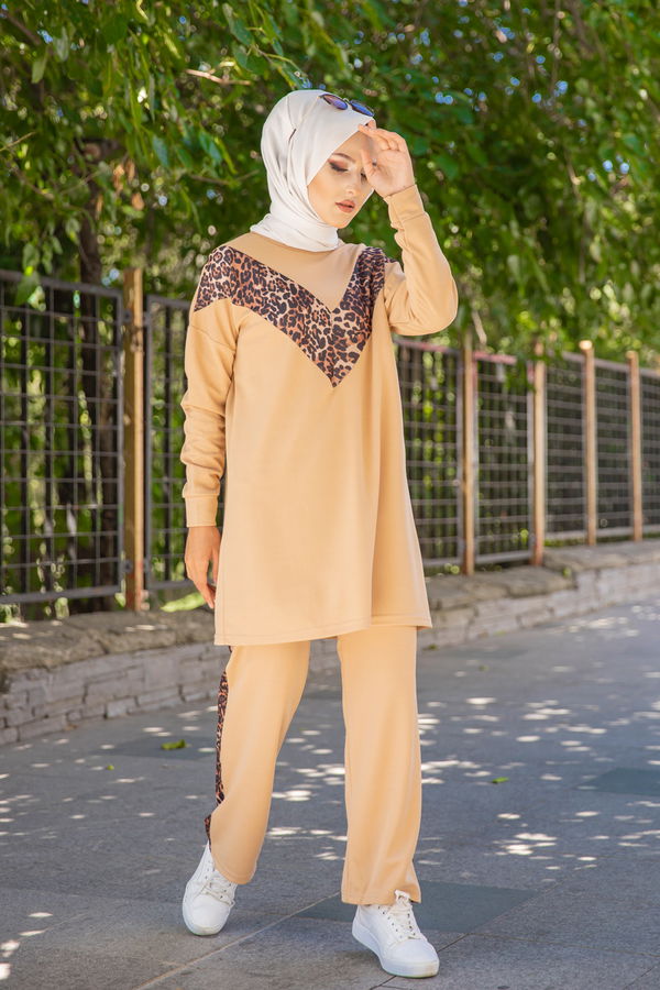 TUNIK PANTOLON Bej - 6997