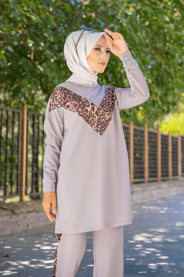 TUNIK PANTOLON Gri - 6997