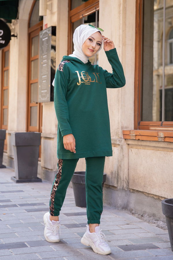 Tunık + Pantolon Yeşil - 8328 YEŞİL