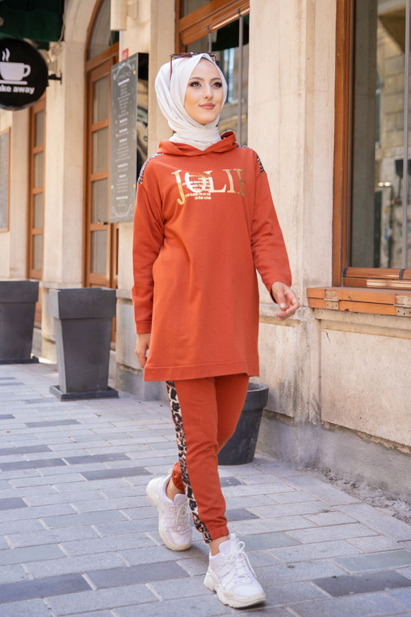 Tunık + Pantolon Kiremit - 8328 KİREMİT