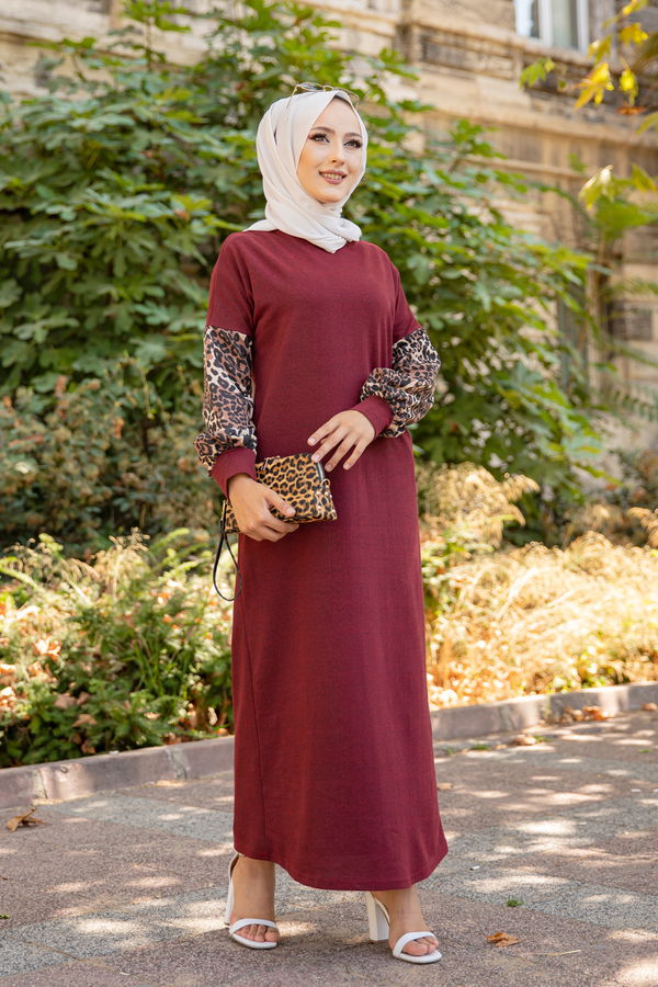 ELBISE Bordo - 3239 BORDO