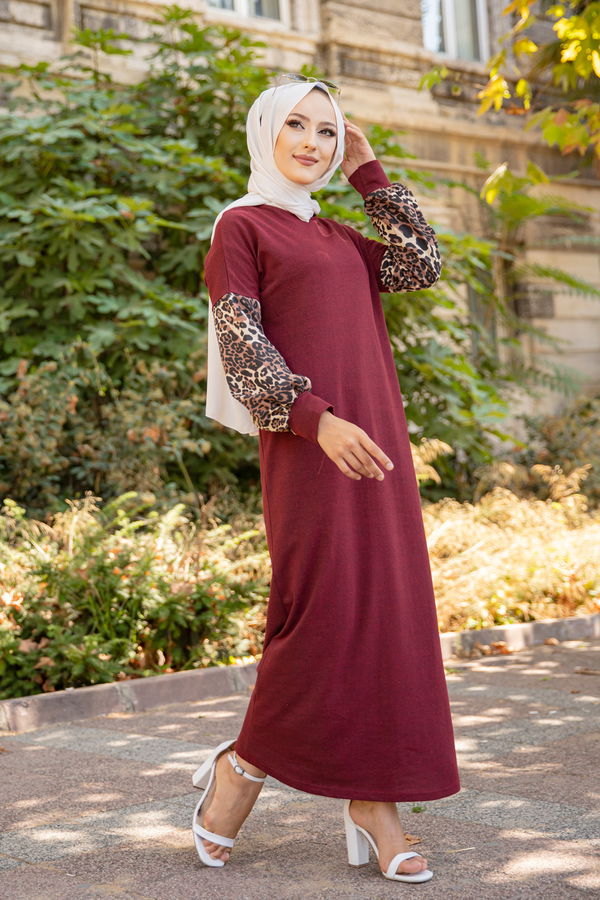ELBISE Bordo - 3239 BORDO