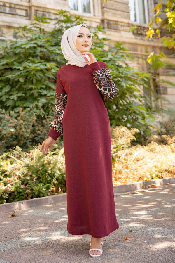 ELBISE Bordo - 3239 BORDO