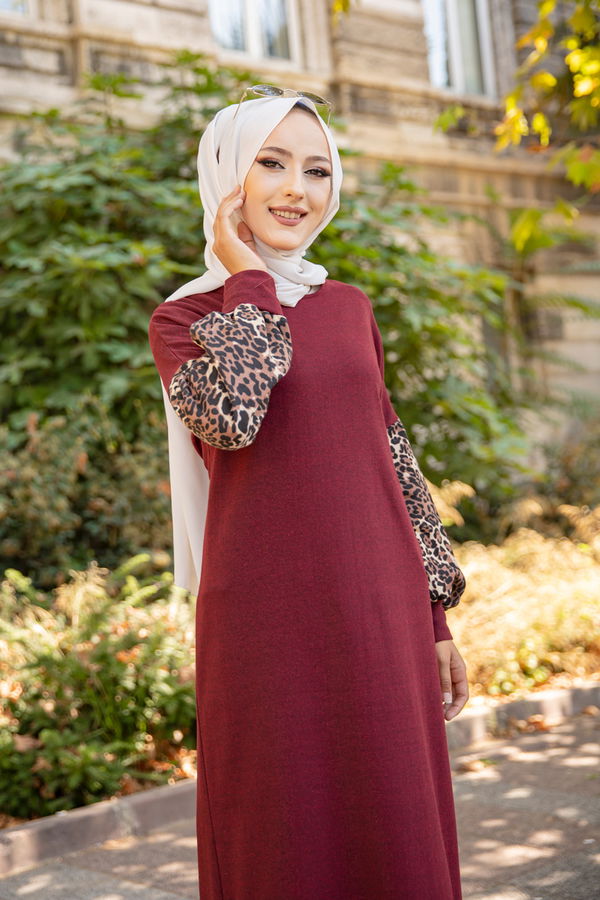 ELBISE Bordo - 3239 BORDO