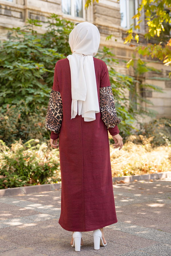 ELBISE Bordo - 3239 BORDO