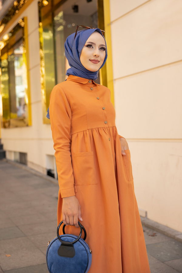 8599 ELBISE Taba - 8599 TABA