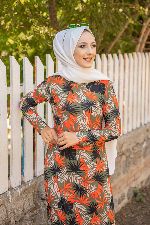 8587 ELBISE Haki - 8587 HAKİ