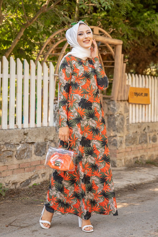 8587 ELBISE Haki - 8587 HAKİ