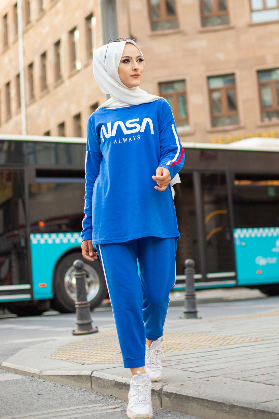 TUNIK PANTOLON Mavi - 4141 MAVİ