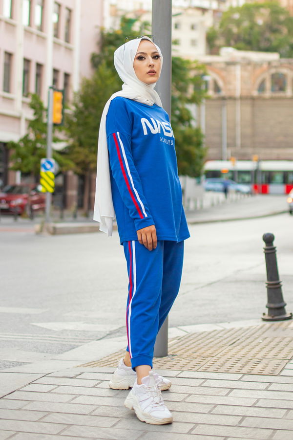 TUNIK PANTOLON Mavi - 4141 MAVİ