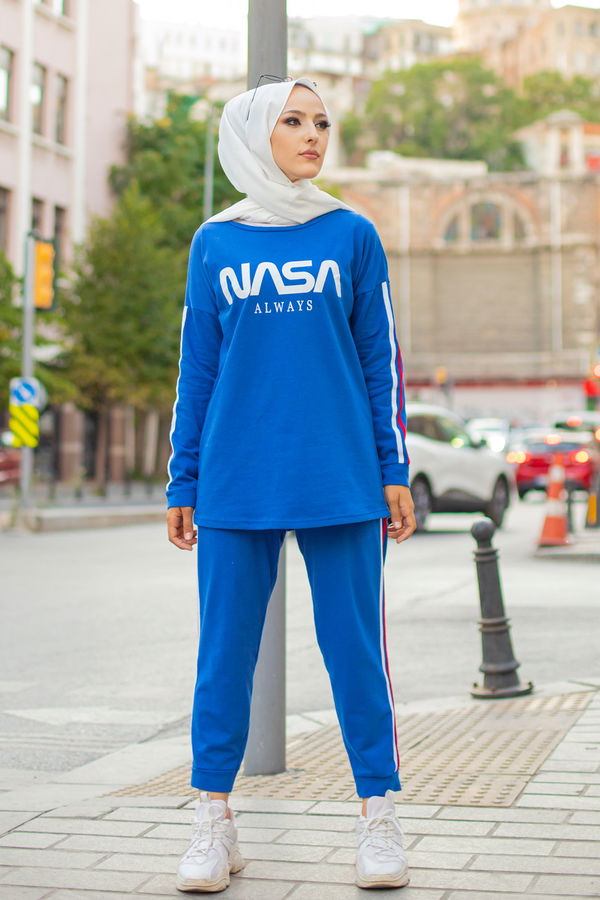 TUNIK PANTOLON Mavi - 4141 MAVİ