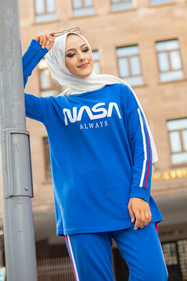 TUNIK PANTOLON Mavi - 4141 MAVİ