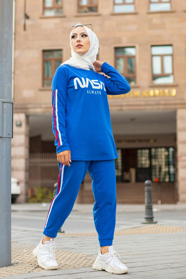 TUNIK PANTOLON Mavi - 4141 MAVİ