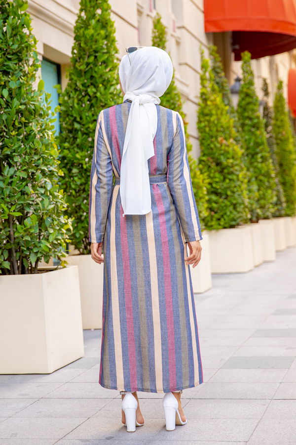 9057 KUSAKLI ELBISE Haki - 9057 HAKİ