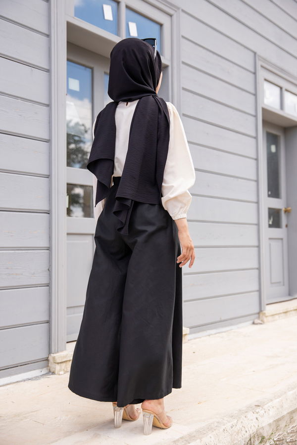 3223 BLUZ PANTOLON Siyah - 3223 SİYAH