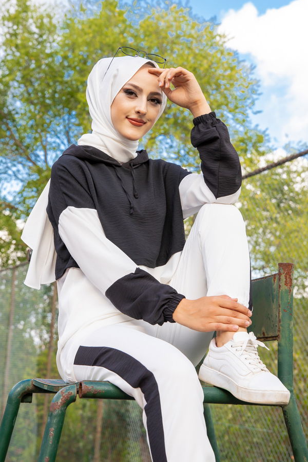 3261 TUNIK PANTOLON Siyah - 3261 SİYAH