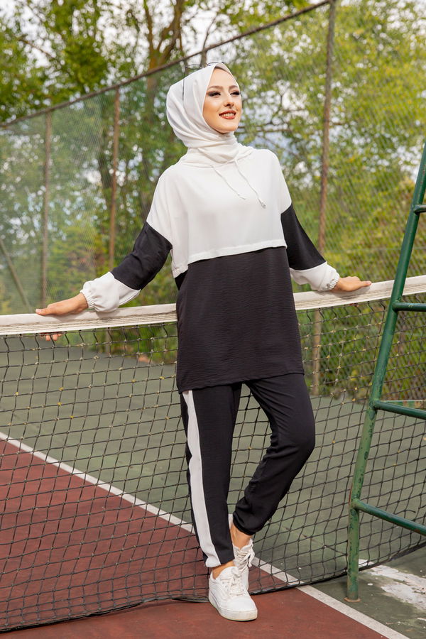 3261 TUNIK PANTOLON Beyaz - 3261 BEYAZ