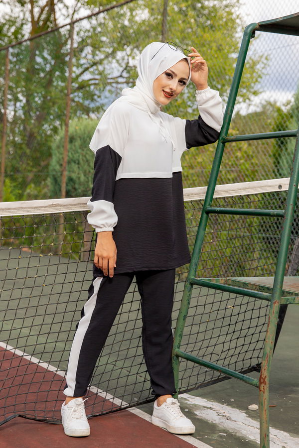 3261 TUNIK PANTOLON Beyaz - 3261 BEYAZ
