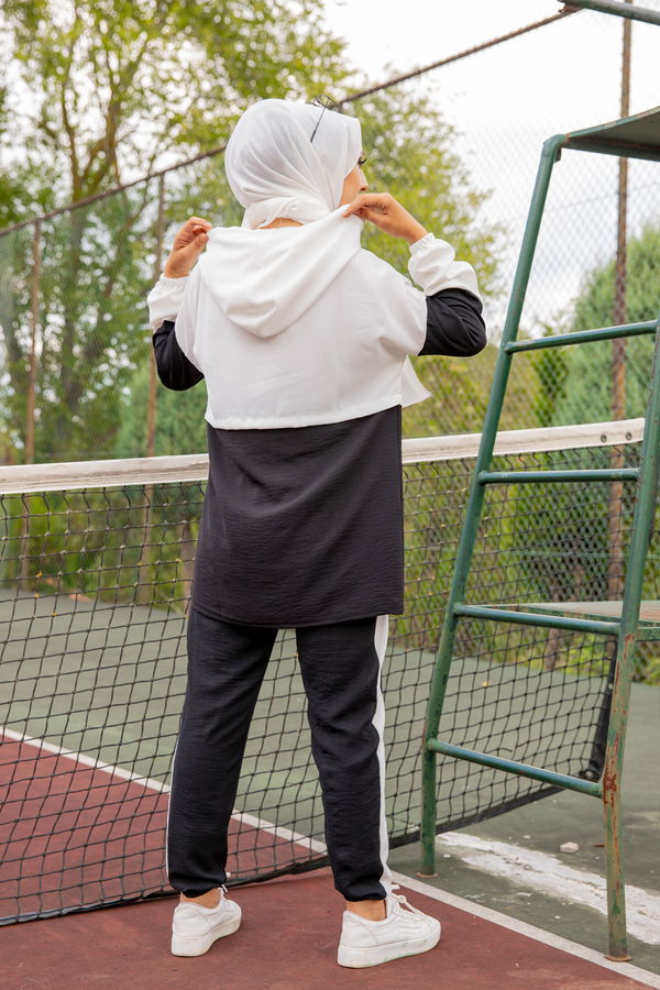 3261 TUNIK PANTOLON Beyaz - 3261 BEYAZ