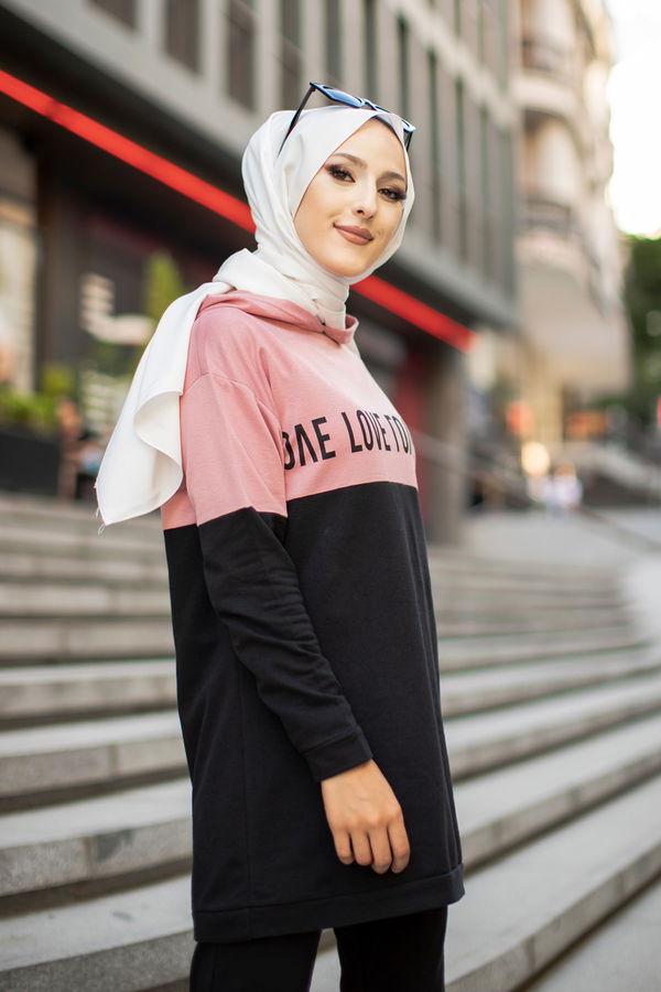 TUNIK PANTOLON Pembe - 8548 PEMBE