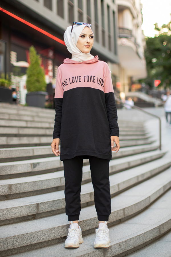 TUNIK PANTOLON Pembe - 8548 PEMBE