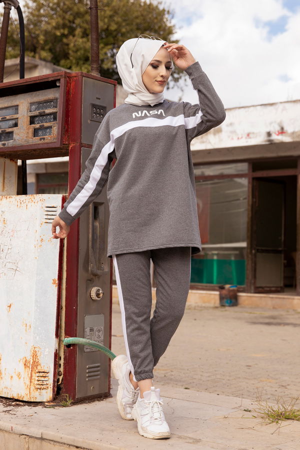 TUNIK PANTOLON Gri - 8412