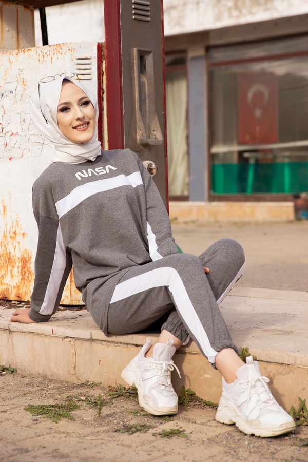 TUNIK PANTOLON Gri - 8412