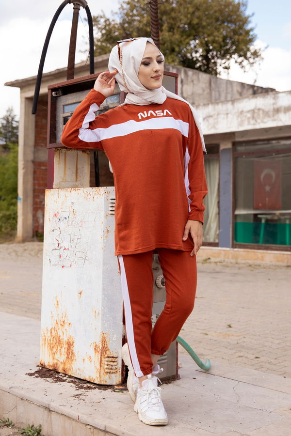TUNIK PANTOLON Kiremit - 8412