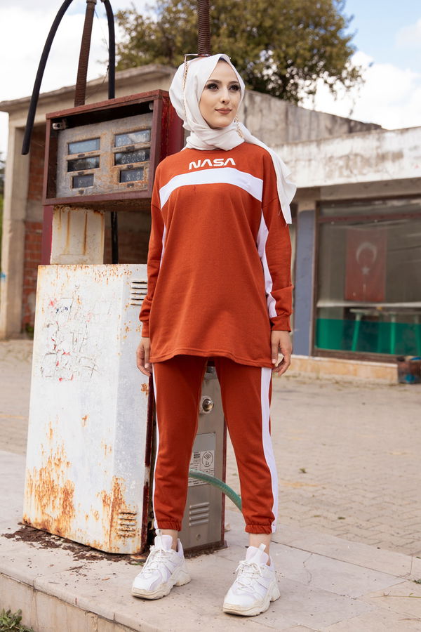 TUNIK PANTOLON Kiremit - 8412
