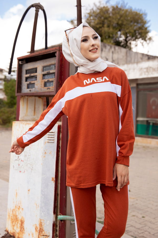 TUNIK PANTOLON Kiremit - 8412