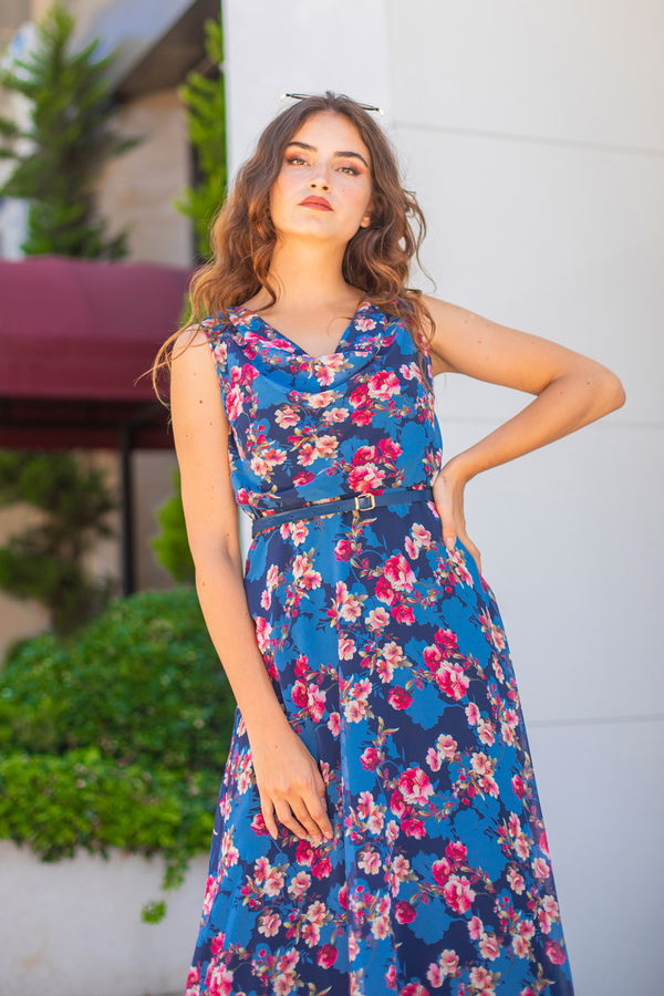 8476 JİLE KEMER Lacivert - 8476 LACİVERT