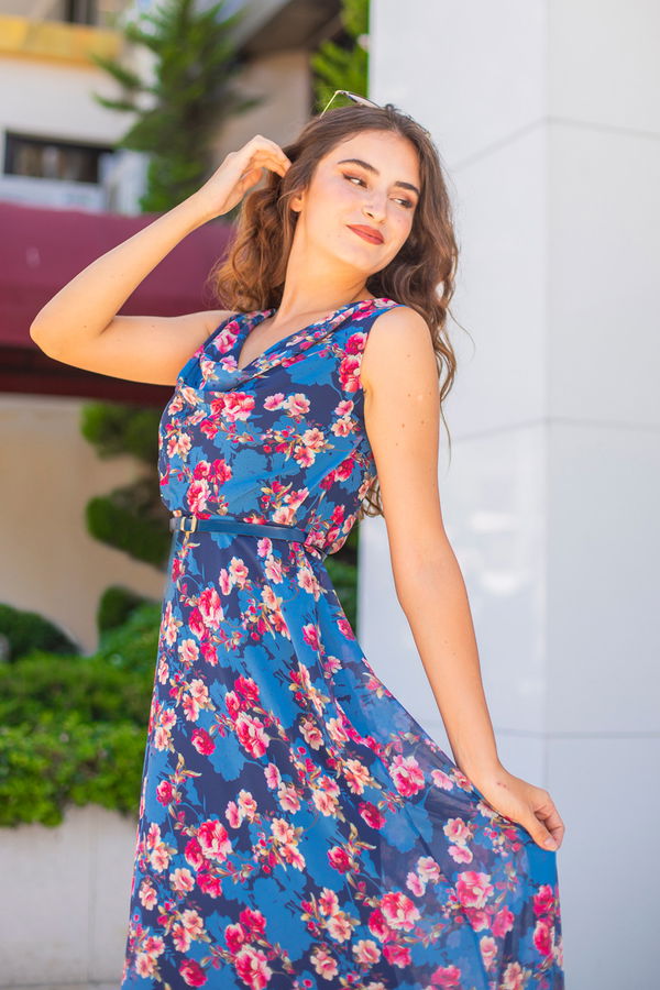 8476 JİLE KEMER Lacivert - 8476 LACİVERT