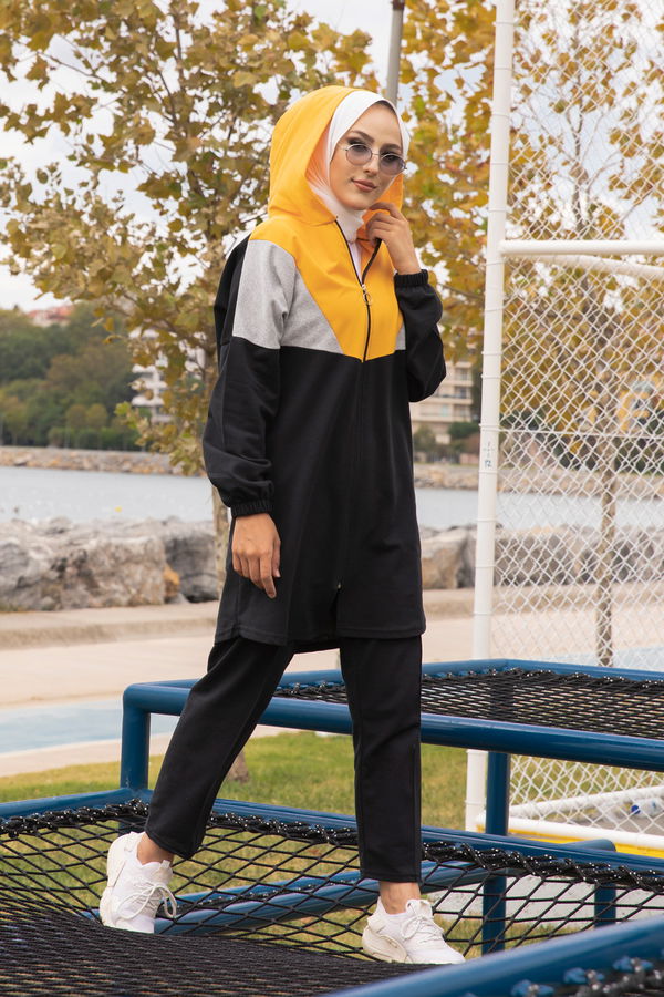 TUNIK PANTOLON Sarı - 4129 Sarı