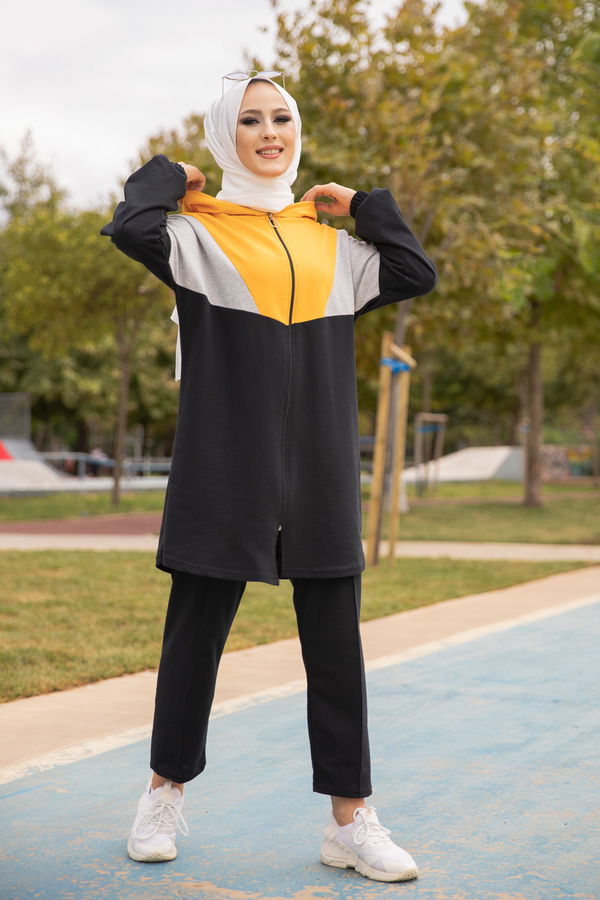 TUNIK PANTOLON Sarı - 4129 Sarı