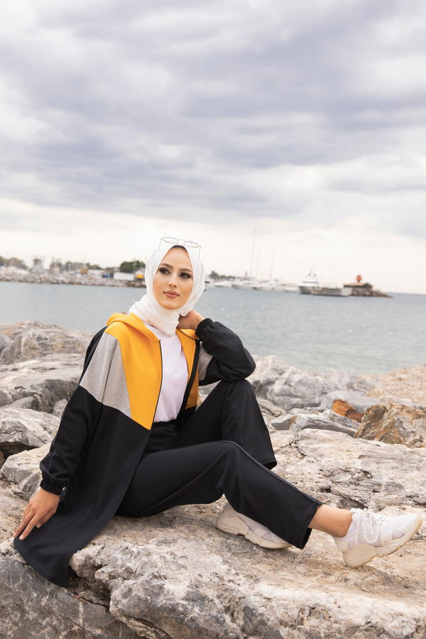 TUNIK PANTOLON Sarı - 4129 Sarı