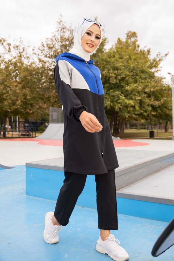 TUNIK PANTOLON Mavi - 4129