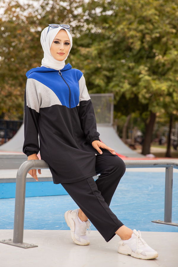 TUNIK PANTOLON Mavi - 4129