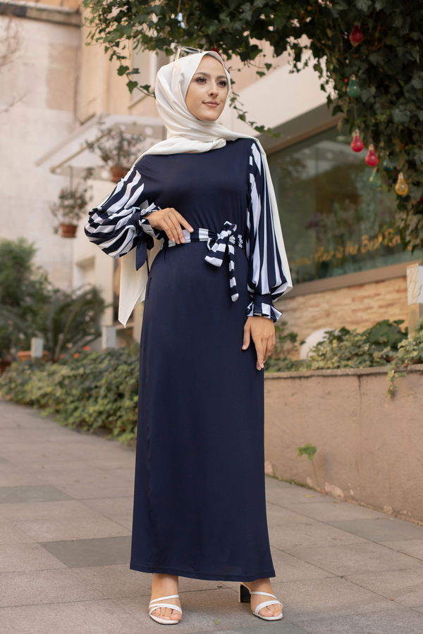 5261 ELBİSE Lacivert - 5261 LACİVERT