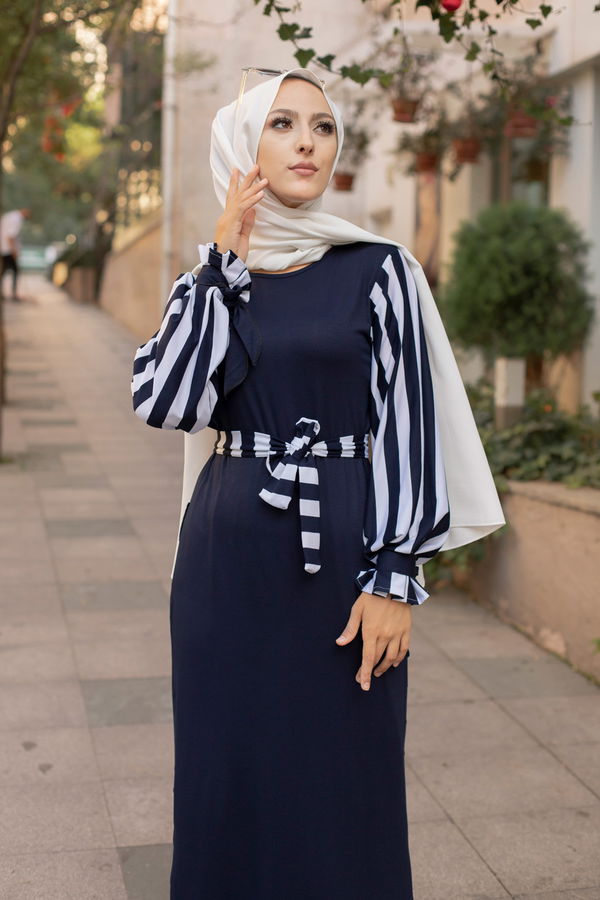 5261 ELBİSE Lacivert - 5261 LACİVERT