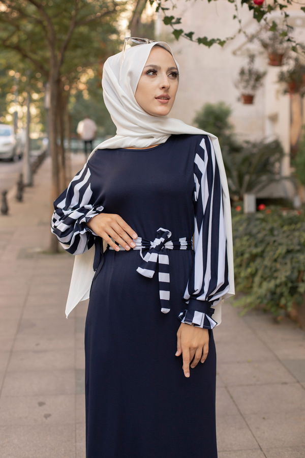 5261 ELBİSE Lacivert - 5261 LACİVERT