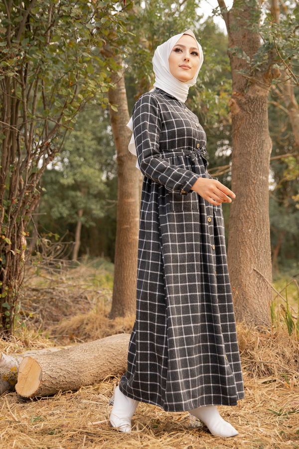 Elbise Antrasit - 3301 ANTRASİT